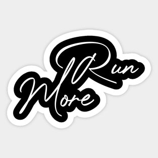 Run more Sticker